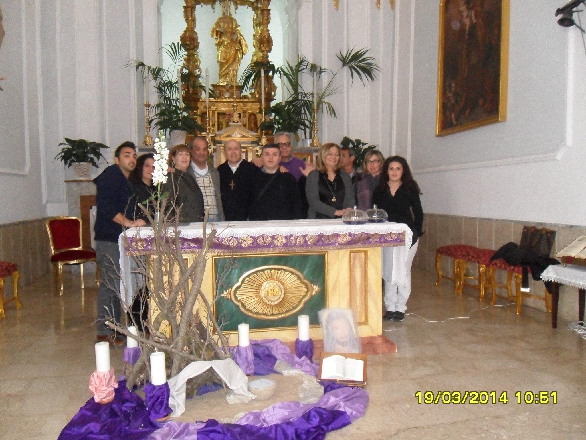 Nella Chiesa Di Santa Rosalia A Bivona (AG)