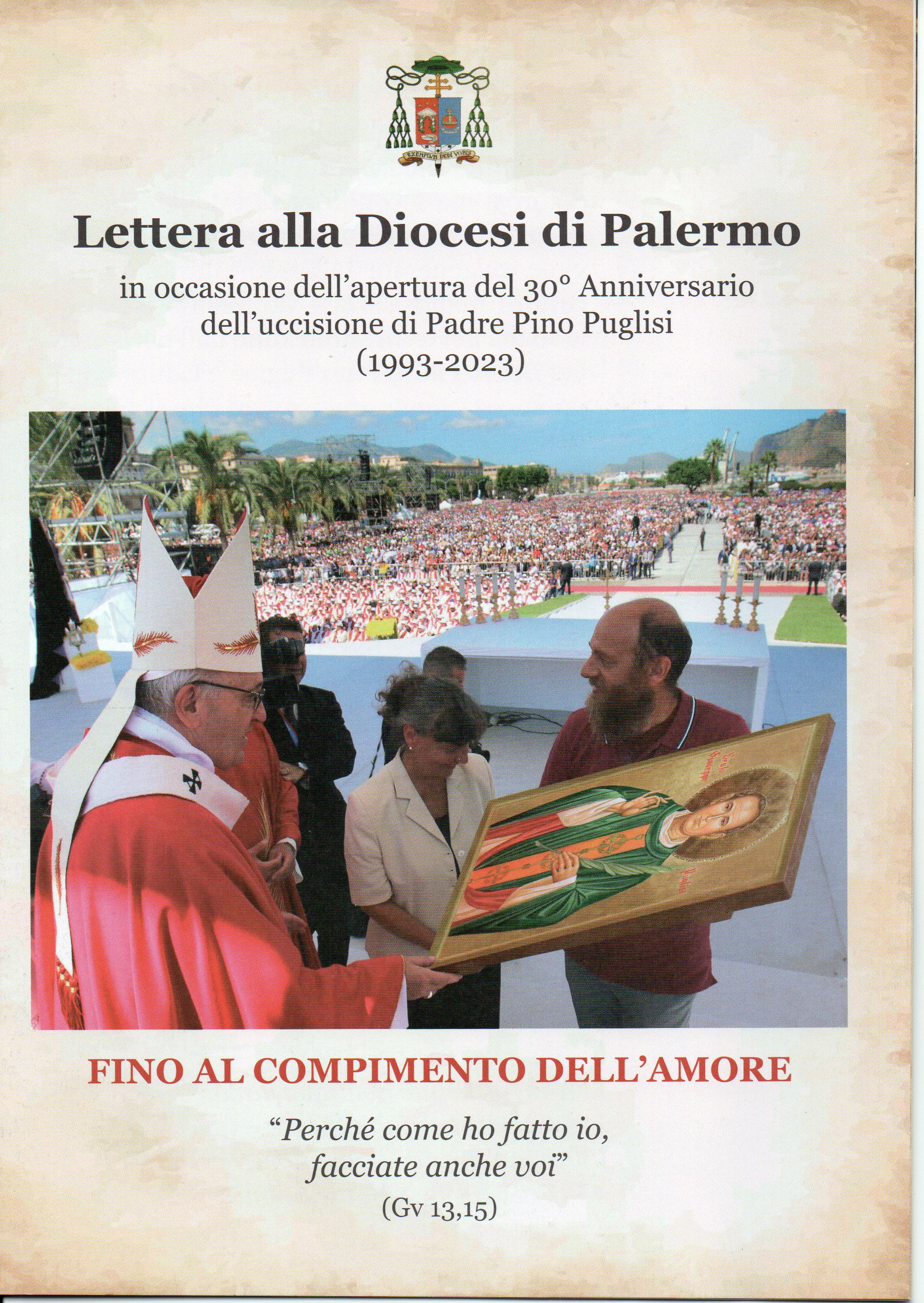 Lettera alla diocesi di Palermo